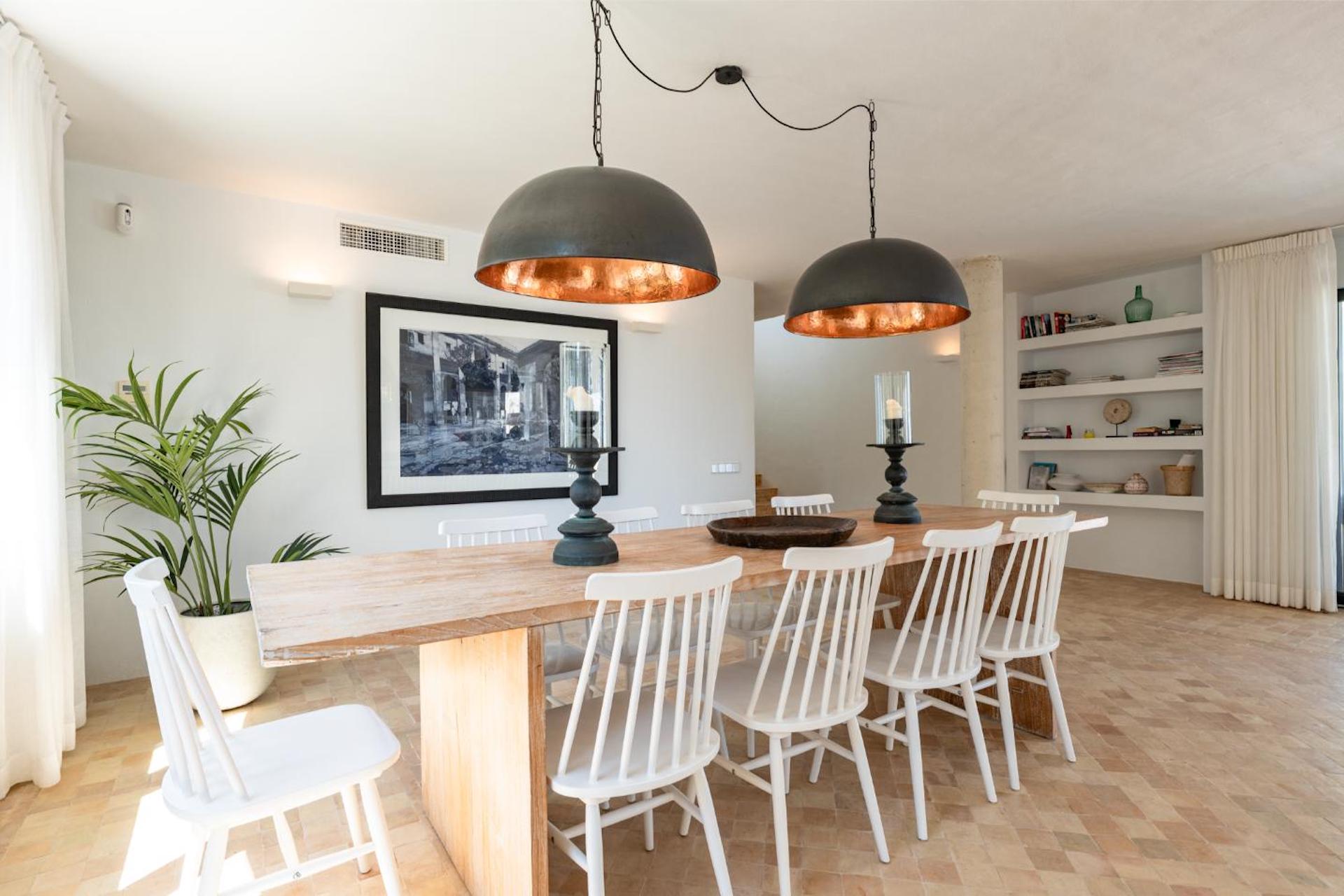 Resa Estates Ibiza modern finca villa for sale dining area.jpg